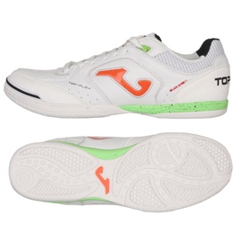 Cizme de fotbal Joma Top Flex 2302 In M TOPS2302IN alb alb Cizme de fotbal Joma Top Flex 2302 In M TOPS2302IN alb alb