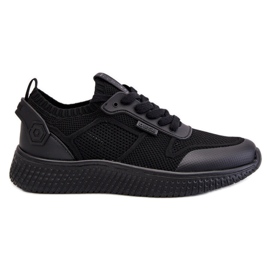Pantofi de damă comozi cu sistem de spumă cu memorie Big Star LL274414 Negri negru