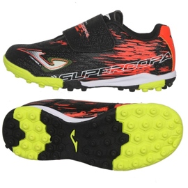 Pantofi de fotbal Joma Super Copa 2301 Tf Jr SCJS2301TFV negru Pantofi de fotbal Joma Super Copa 2301 Tf Jr SCJS2301TFV negru