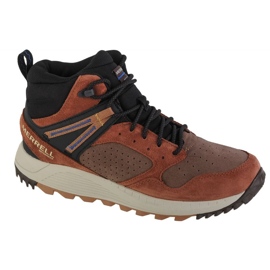 Pantofi Merrell Wildwood Sneaker Mid Wp M J067299 maro Pantofi Merrell Wildwood Sneaker Mid Wp M J067299 maro