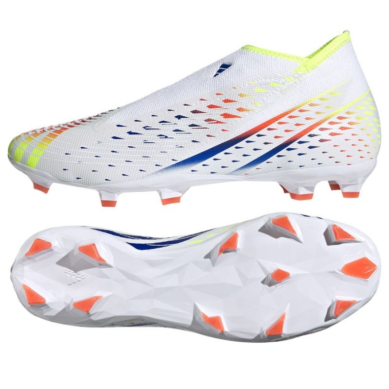 Ghete de fotbal Adidas Predator Edge.3 Ll Fg M GW0999 alb