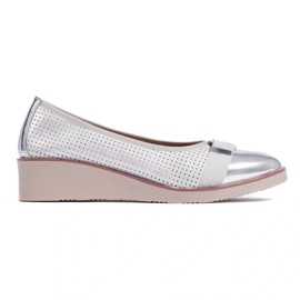 W. Potocki Pompe de dama Potocki ajurata argintiu W. Potocki Pompe de dama Potocki ajurata argintiu