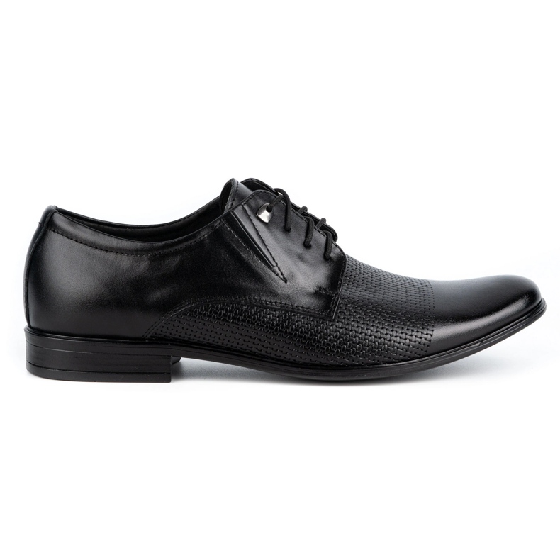 Olivier Pantofi barbati eleganti din piele 302T3 negru