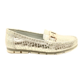 Mocasini Filippo DP3630/23 din piele aurie bej de aur Mocasini Filippo DP3630/23 din piele aurie bej de aur