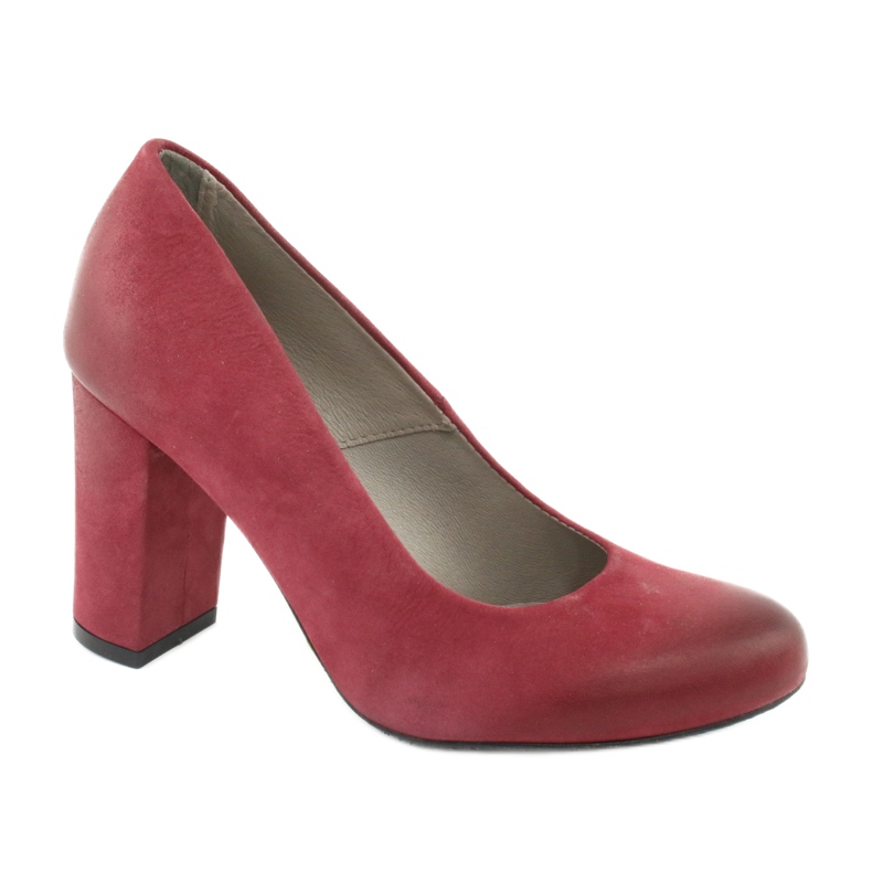 Pantofi de dama clasici Edeo 2119 claret multicolor Pantofi de dama clasici Edeo 2119 claret multicolor