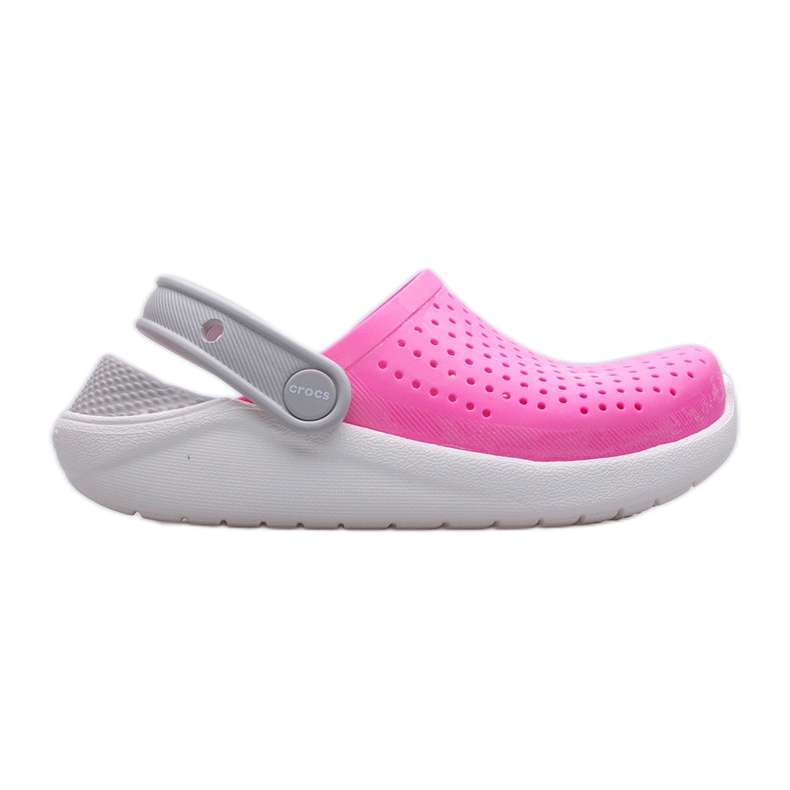 Saboti CROCS Literide Saboti Copii 205964-6QR roz Saboti CROCS Literide Saboti Copii 205964-6QR roz