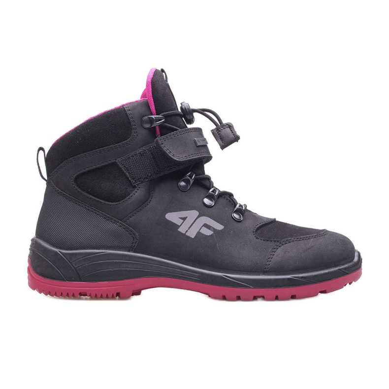 Pantofi copii 4F HJZ21-JOBMW251-21S negru roz Pantofi copii 4F HJZ21-JOBMW251-21S negru roz