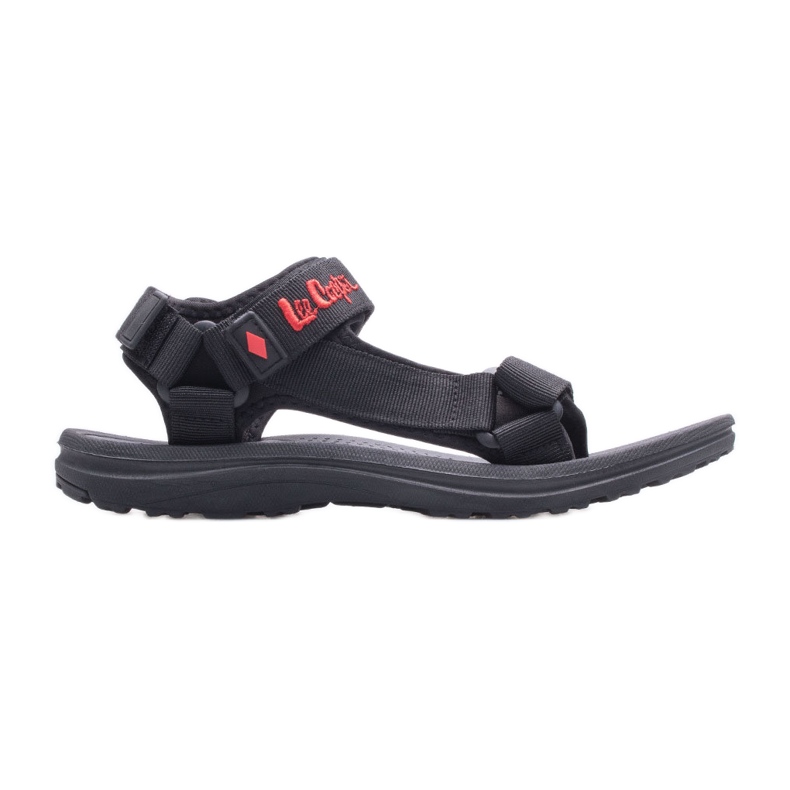 Sandale pentru bărbați Lee Cooper LCW-22-34-0945M negru roșu