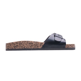 Papuci dama Lee Cooper LCW-22-35-1167L negru Papuci dama Lee Cooper LCW-22-35-1167L negru