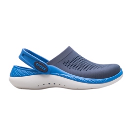 Saboți CROCS Literide 360 ​​​​Kids Clog 207021-4KB albastru marin
