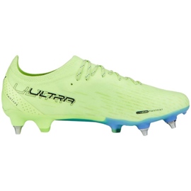 Pantofi de fotbal Puma Ultra Ultimate MxSG M 106895 01 verde verde Pantofi de fotbal Puma Ultra Ultimate MxSG M 106895 01 verde verde