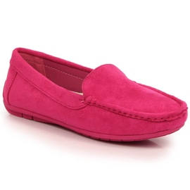 Pantofi Vinceza mocasini din piele intoarsa W EVE259G roz Pantofi Vinceza mocasini din piele intoarsa W EVE259G roz