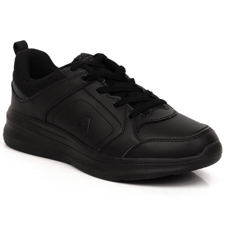 Pantofi sport barbati Black American Club 140/23 din piele ecologica negru