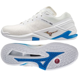 Pantofi de handbal Mizuno Wave Stealth Neo M X1GA200100 alb alb