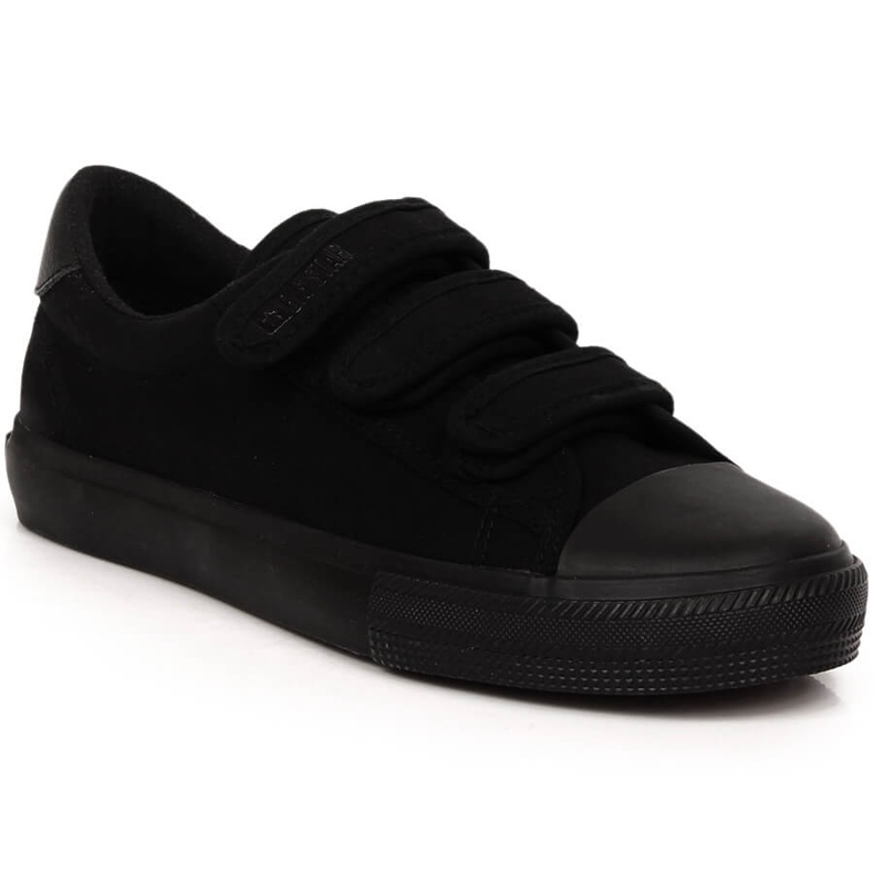 Adidasi bărbați cu velcro negri Big Star LL174631 negru