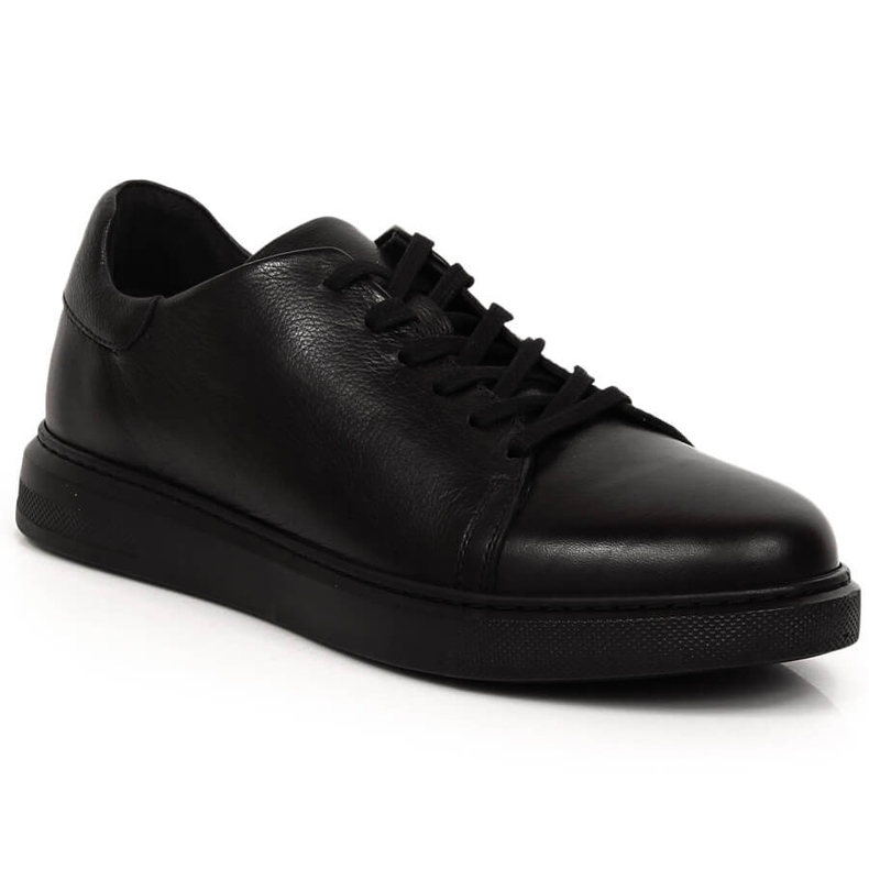 Pantofi sport pentru bărbați din piele neagră T.Sokolski W22-472 negru