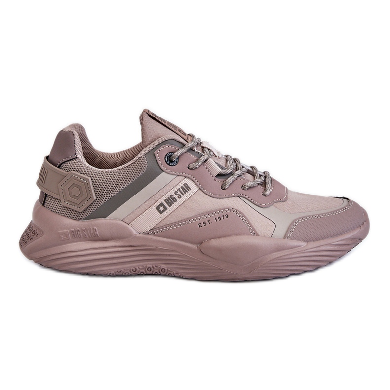 Pantofi de sport ușori pentru bărbați cu sistem de spumă cu memorie Big Star LL174151 bej Pantofi de sport ușori pentru bărbați cu sistem de spumă cu memorie Big Star LL174151 bej