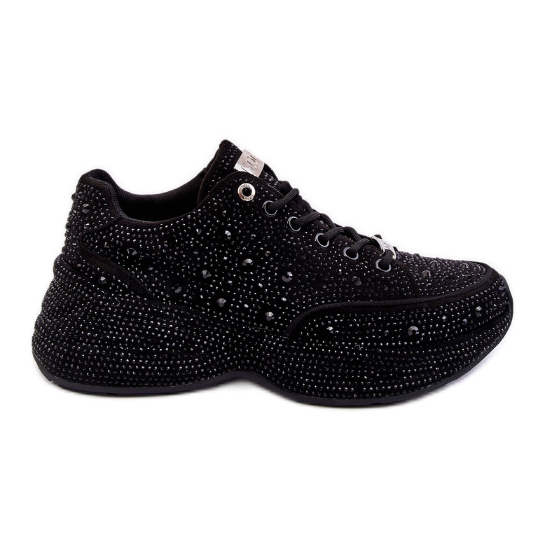 Pantofi de damă cu platformă GOE JJ2N4058 Negri negru