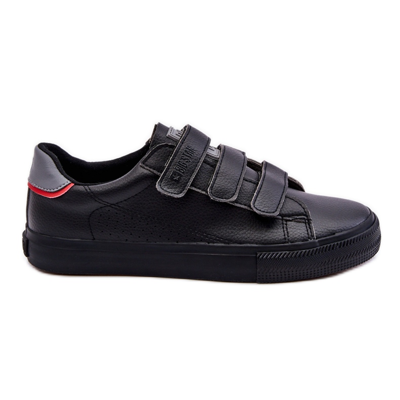 Pantofi bărbați cu velcro Big Star LL174633 Negri negru