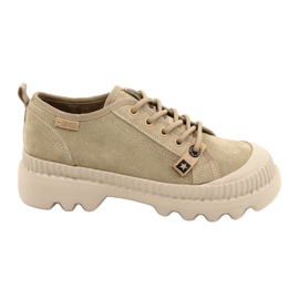 Pantofi Sport din piele intoarsa Big Star KK274511 Bej Pantofi Sport din piele intoarsa Big Star KK274511 Bej