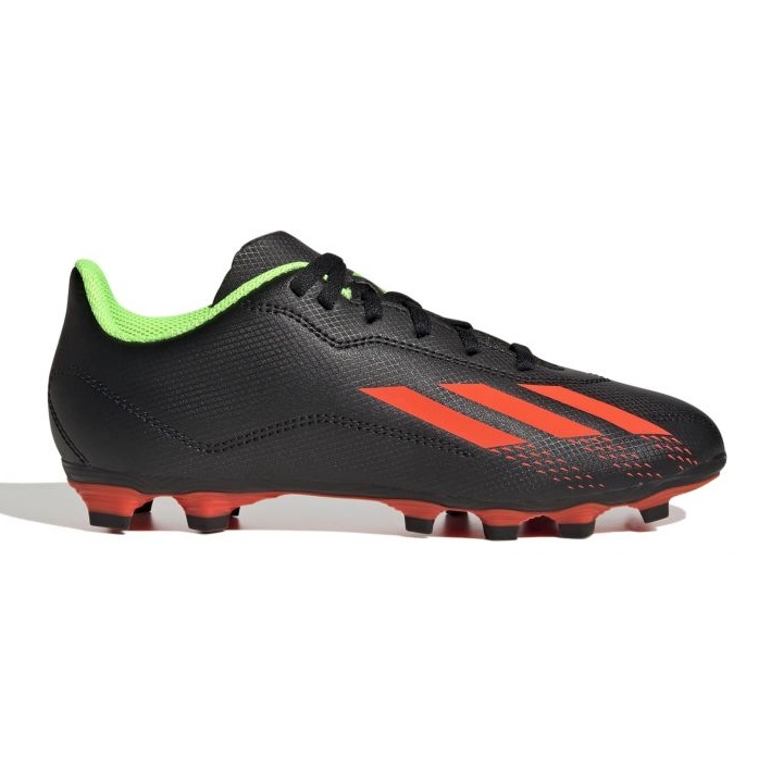 Pantofi de fotbal Adidas X Speedportal.4 FxG Jr GW8496 negru negru Pantofi de fotbal Adidas X Speedportal.4 FxG Jr GW8496 negru negru
