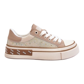 Pantofi De Damă Cu Jeturi GOE LL2N4055 Bej