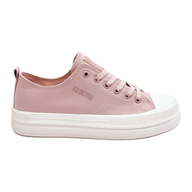 Big Star LL274970 Pantofi de sport cu șireturi roz