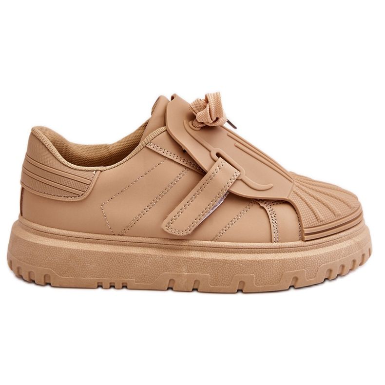PG1 Pantofi sport la modă de damă Bej Genesis