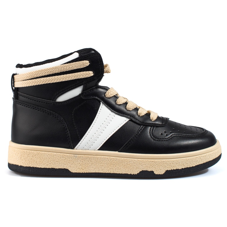 Tenisi negri înalți Shelovet de damă negru