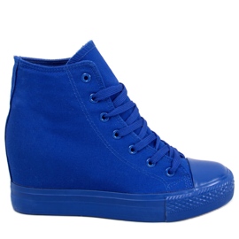 BM Adidași Parks Blue Ankle Wedge albastru marin albastru BM Adidași Parks Blue Ankle Wedge albastru marin albastru