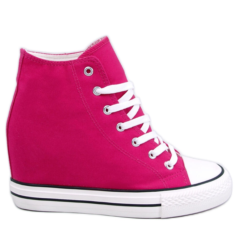 BM Tenisi înalți cu pană Corina Fuchsia roz