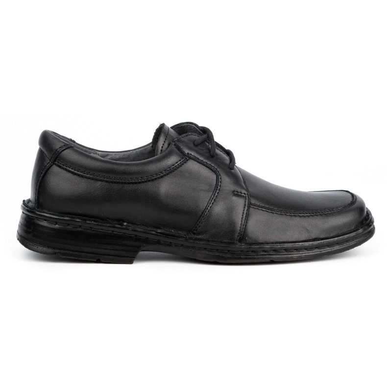 WASAK Pantofi casual barbati din piele 0078W negru
