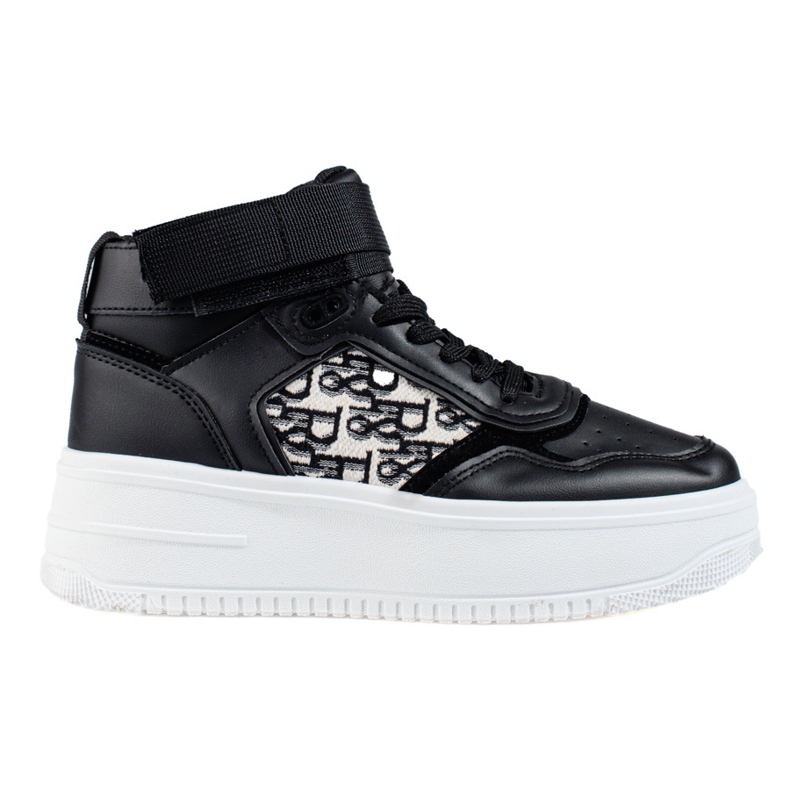 Tenisi de damă Shelovet cu platformă înaltă negru