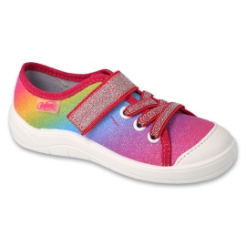 Pantofi copii Befado 351X011 roz multicolor Pantofi copii Befado 351X011 roz multicolor