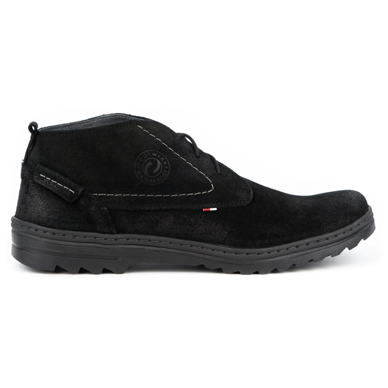 Olivier Pantofi casual barbati din piele intoarsa 234GT negru