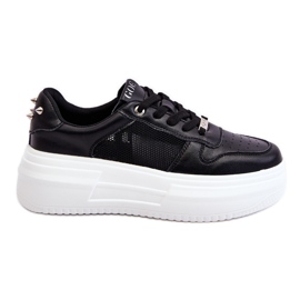 Pantofi sport clasici pentru femei GOE LL2N4061 Negri negru Pantofi sport clasici pentru femei GOE LL2N4061 Negri negru