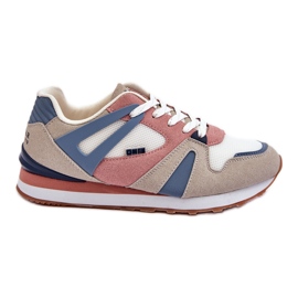 Pantofi comozi pentru damă, spumă cu memorie Big Star LL274951 Albastru