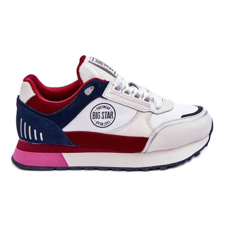 Pantofi de sport Memory Foam System Big Star LL274369 Alb-Roșu Pantofi de sport Memory Foam System Big Star LL274369 Alb-Roșu