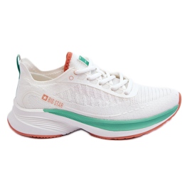 Pantofi sport ușori Sistem de spumă cu memorie Big Star LL274328 Alb Pantofi sport ușori Sistem de spumă cu memorie Big Star LL274328 Alb