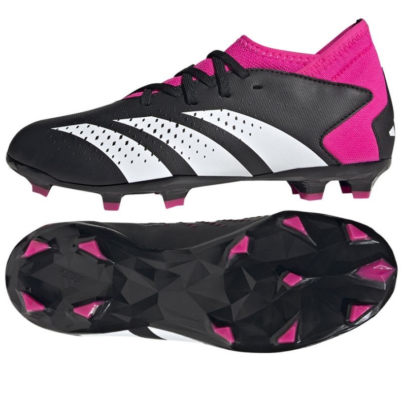 Pantofi de fotbal Adidas Predator Accuracy.3 Fg Jr GW4609 negru negru