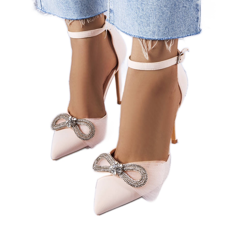 Ace bej cu fundita si zirconii cubi de la Bussi Ace bej cu fundita si zirconii cubi de la Bussi