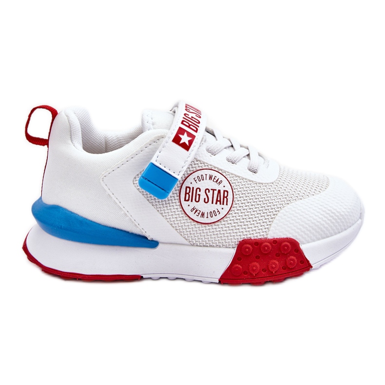 Pantofi sport joase pentru copii Sistem de spumă cu memorie Big Star LL374213 Alb Pantofi sport joase pentru copii Sistem de spumă cu memorie Big Star LL374213 Alb