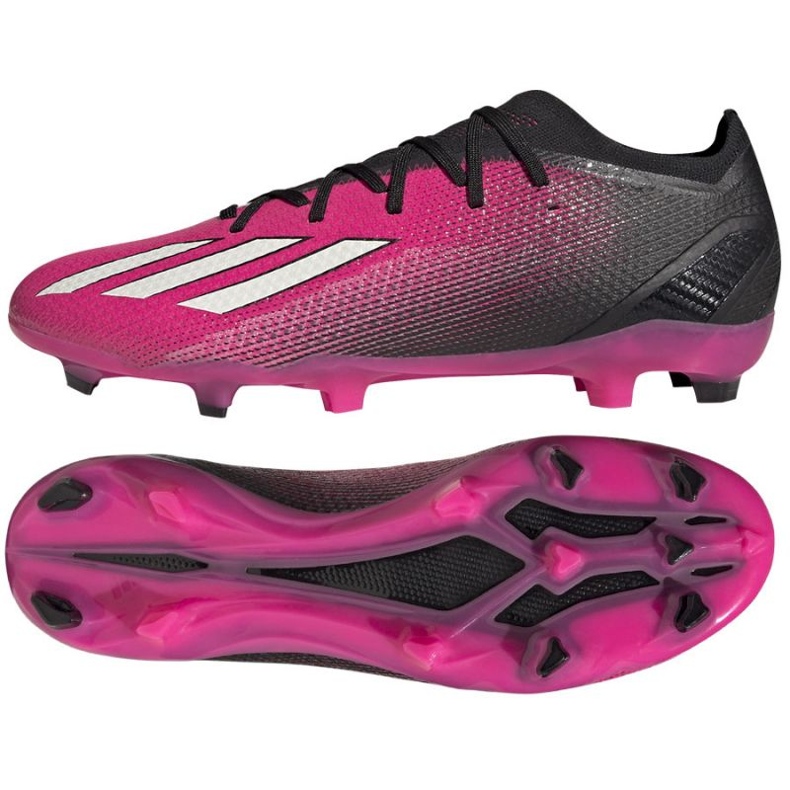 Pantofi de fotbal Adidas X Speedportal.2 Fg M GV9563 roz trandafiri și violete