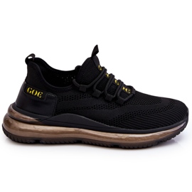 Pantofi sport pentru bărbați slip-on GOE LL1N4024 Negru Pantofi sport pentru bărbați slip-on GOE LL1N4024 Negru