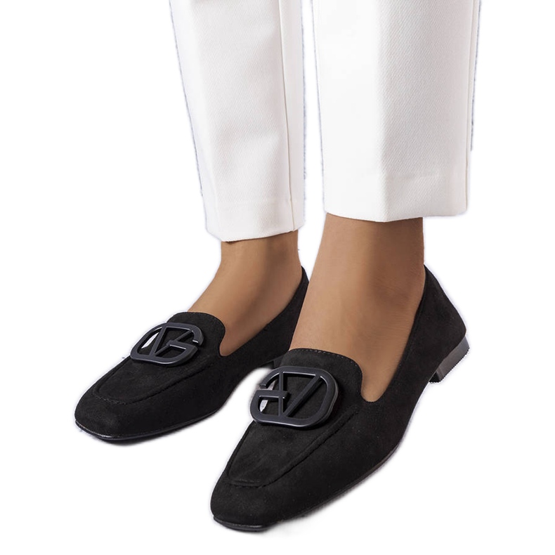 Balerini negri cu vârful pătrat de la Carrière negru