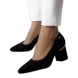 Pompi eleganti negri de la Guérette negru Pompi eleganti negri de la Guérette negru