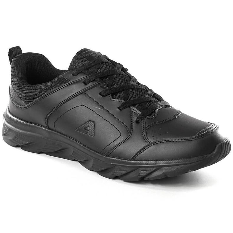 Pantofi sport oversize pentru bărbați Black American Club 139/23 negru
