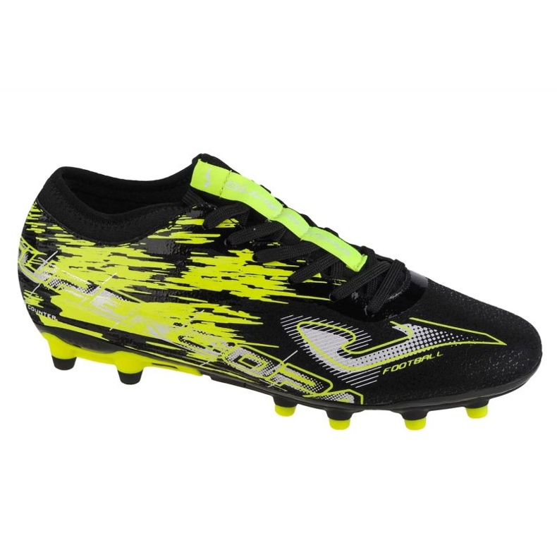 Ghete de fotbal Joma Super Copa 2201 Fg M SUPW2201FG negru galbeni