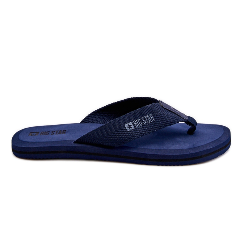 Flip Flops pentru bărbați Big Star LL174617 Bleumarin albastru