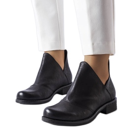 Botine negre de la Lacombe negru Botine negre de la Lacombe negru
